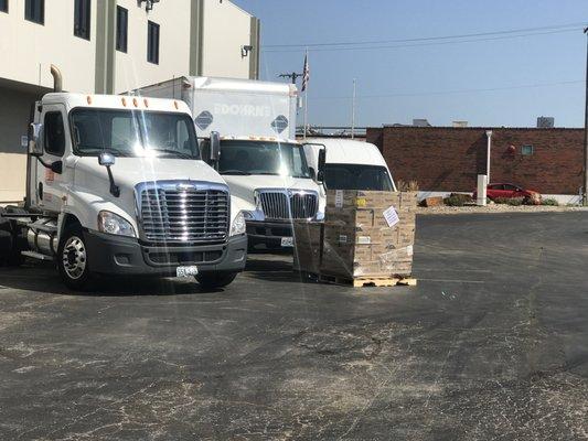 CMB Logistics can handle any size freight.