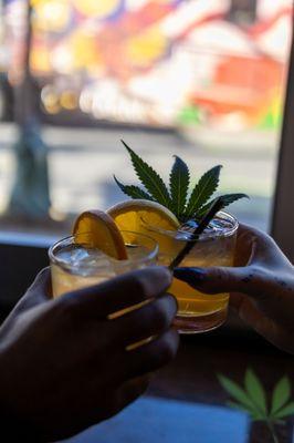 OG Old Fashioned Cannabis Mocktails