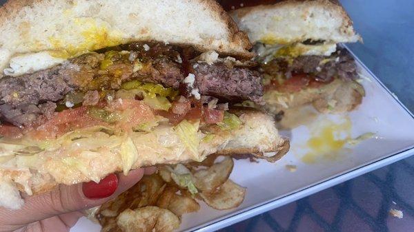 Signature Breakfast Burger