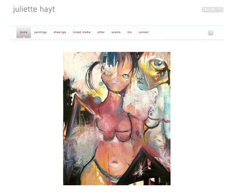 Juliette Hayt Art - Painter, Artist 
juliettehaytart.com