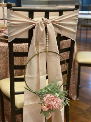 Sparkling tables and stunning sashes elevate any event