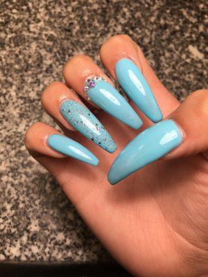 Nails, Designs, and a whole lot more go get yours done good price and all !