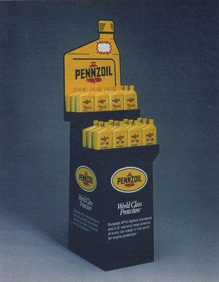 Pennzoil Custom Display