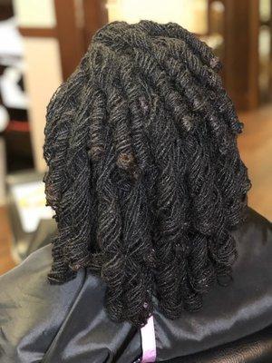 Perm Rod set on Sisterlocks(TM)