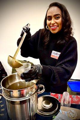 Ooooh!! This was my most FAV thing at the museum. This lentil soup from Flavor 911 Bistro is "out of this world".   #flavor91bistro