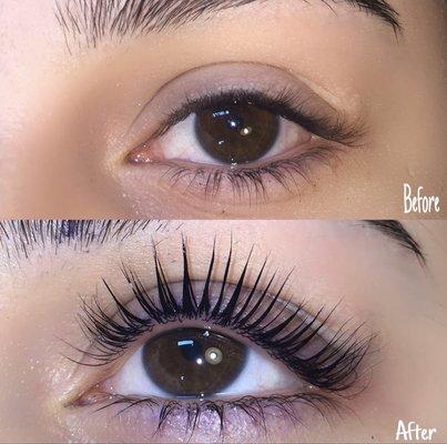 Yumi Lashes-keratin lash lift