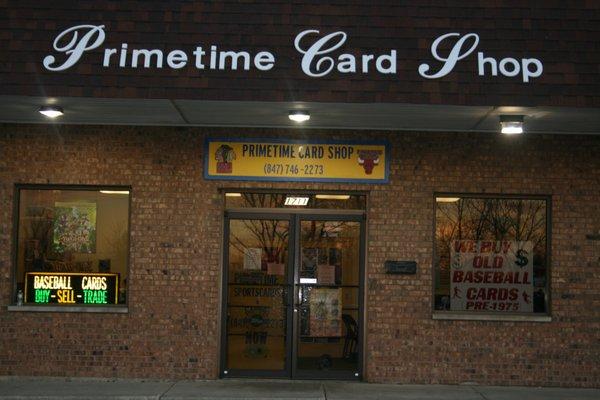 Primetime is conveniently located on Lewis Ave. in Zion IL.  Only 2.5 miles from the IL/WI border.  Plenty of free parking!!