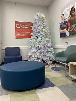 Easter Tree in the waiting room