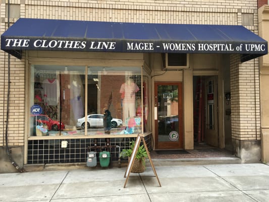 The Clothes Line is a resale shop with all proceeds benefiting Women's Health Research at Magee.  Fabulous bargains!