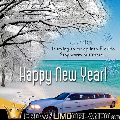 Have a Safe & Happy New Year!!
407-251-1224 or Crownlimoorlando.com
#orlandovacation #niteout #nightout #orlandolimo #luxurylimo