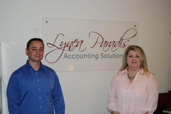 Lynea Paradis Accounting Solutions, Lynea and Josh