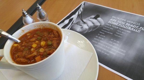 Excellent soups and hearty daily and weekly specials for your lunch visits.