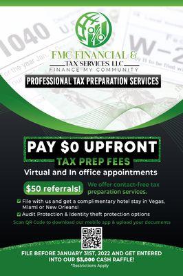 Professional Tax preparation services