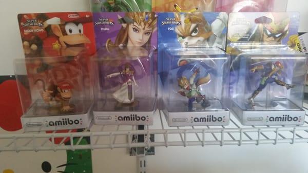 Amiibo figures I got from gamestop