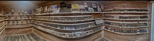 Big selection of premium cigar