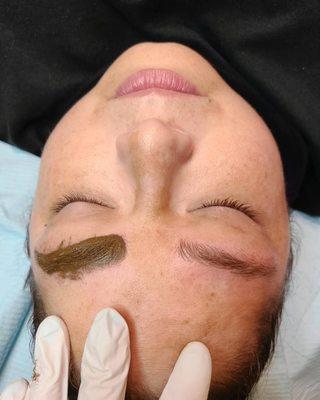 Microblading in progress :)