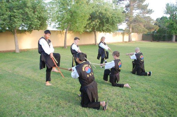 Training In The Field Of The Hwarang Private Academy