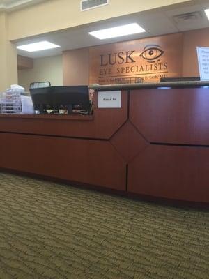 Front desk check in/out