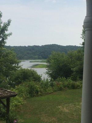 View from the balcony