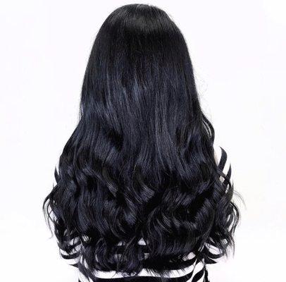 Gorgeous black hair by Madison