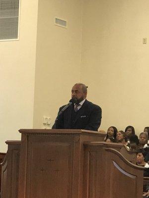 Our Pastor Rev. S.C. Dixon!