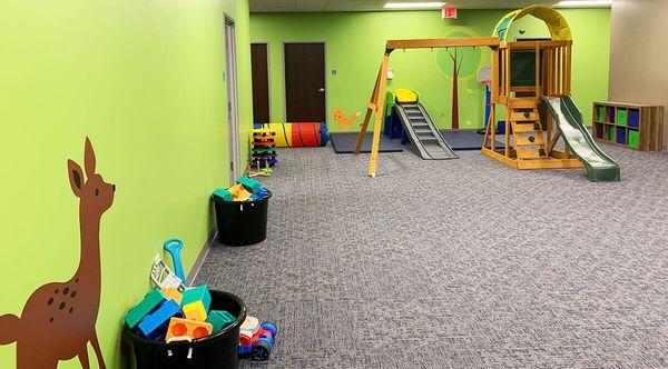 Inside of a Hopebridge Autism Therapy Center.