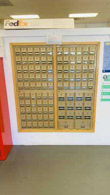 PO box and package receiving for rental