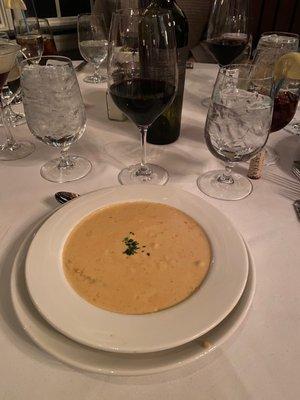 Lobster Bisque... AMAZING!