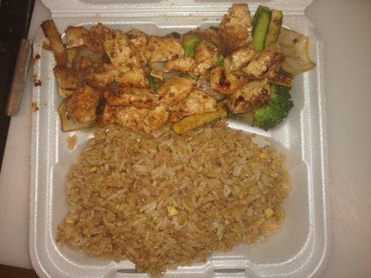 Hibachi chicken