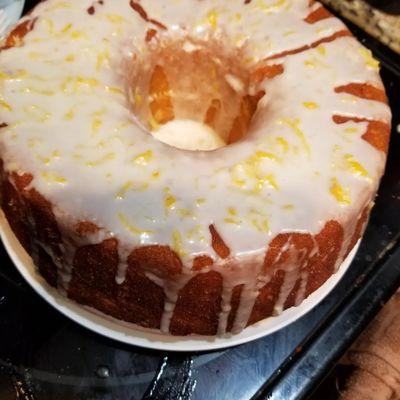 Lemon Pound Cake $30