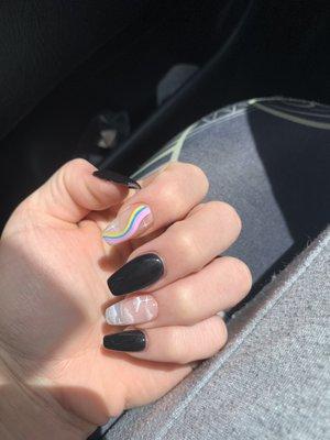 Full set of acrylic