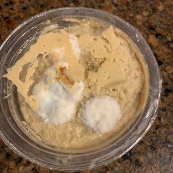 This is the hummus i bought after only one day. Unacceptable.