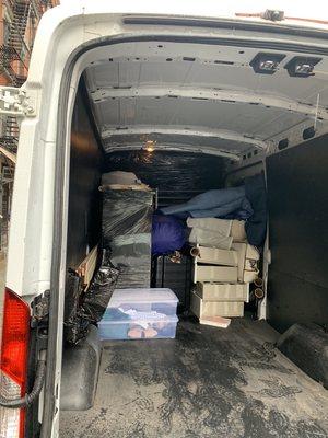 Van packing