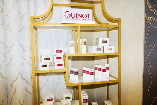 We use the finest in French Skin Care. Guinot is a leader in the field of natural skin care.