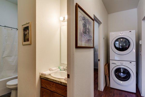 #3 laundry.  Free laundry in every hotel suite  near Spokane Sportsplex and Downtown