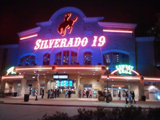 Bar is located inside of the Theater.