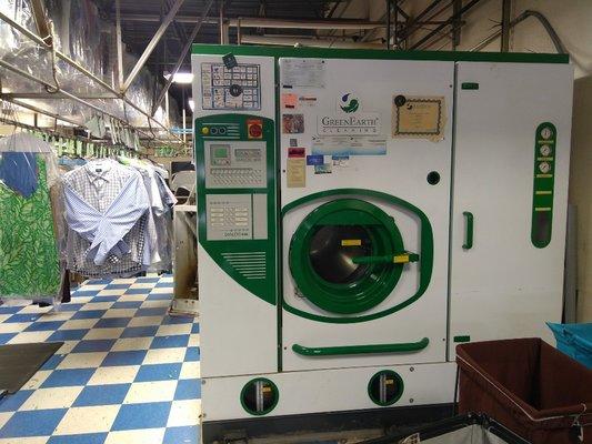 GreenEarth cleaning machine