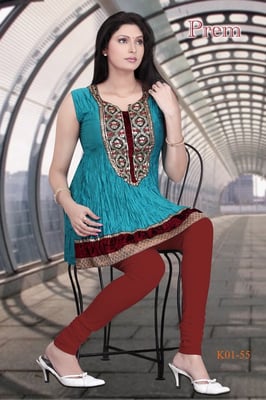 Crushed Party Kurti