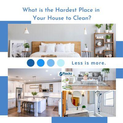 Tell us what are some of the most difficult areas in your apartment to clean.