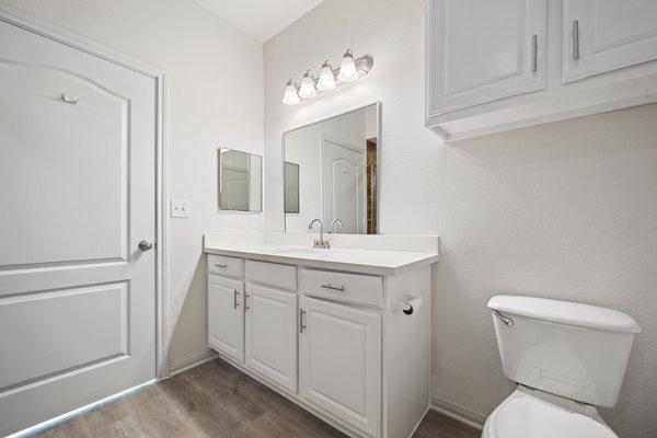 Space saving vanities