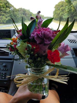 Mason Jar Flowers