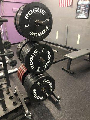 Bumper plates selection