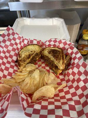 Brisket Grilled Cheese