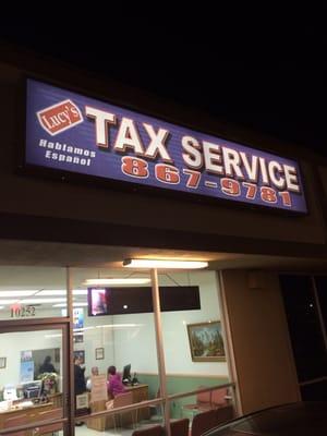 Family owned business, get your taxes done!