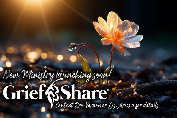 Feb 15 through May 9 at 6:30p we are hosting GriefShare. Visit https://www.griefshare.org/groups/182948 to register.