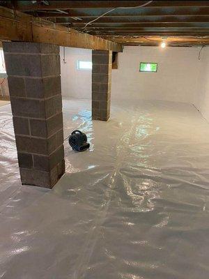 Vapor Barrier Installation