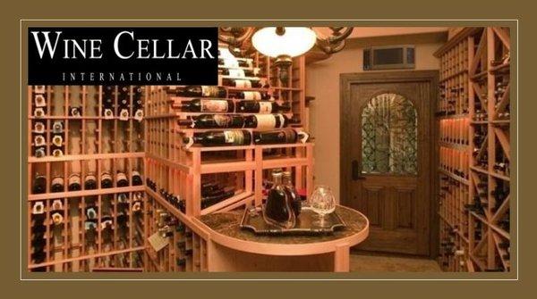 Some beautiful examples of custom wood wine racks by Wine Cellar International.