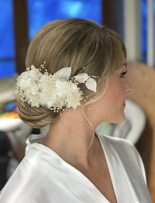 Bridal Wedding Hair updo