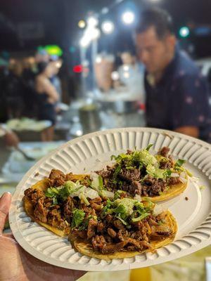 Al Pastor and Carne Asada