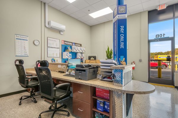 Main Street Storage Interior Moving Supplies Office